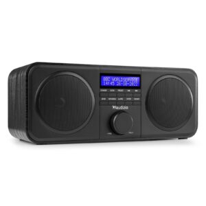 Aanbieding Audizio Novara stereo FM en DAB radio - 40W - Zwart (ean 8715693331448)