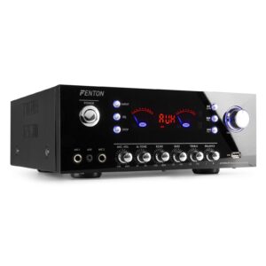 Aanbieding Fenton AV120FM-BT stereo versterker 2x 60W met Bluetooth & Radio (ean 8715693304077)