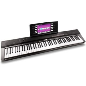 Aanbieding MAX KB6 digitale piano met 88 aanslaggevoelige toetsen en (ean 8715693319279)