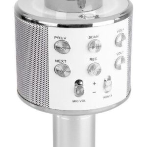 Aanbieding MAX KM01 Karaoke microfoon met ingebouwde speaker