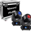 Aanbieding BeamZ FUZE75S Spot set van 2 moving heads in Flightcase (ean 8715693310122)