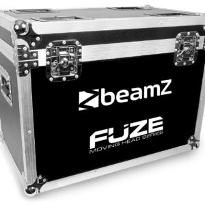 Aanbieding BeamZ FCFZ2 Flightcase voor 2 stuks FUZE 75B/75S/610Z moving heads (ean 8715693309768)