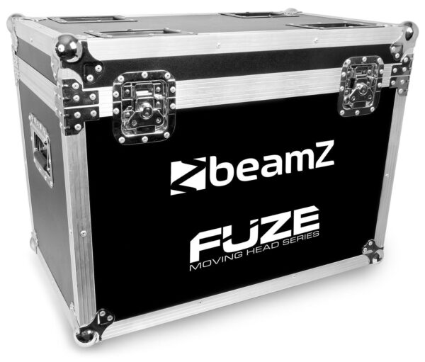 Aanbieding BeamZ FCFZ2 Flightcase voor 2 stuks FUZE 75B/75S/610Z moving heads (ean 8715693309768)