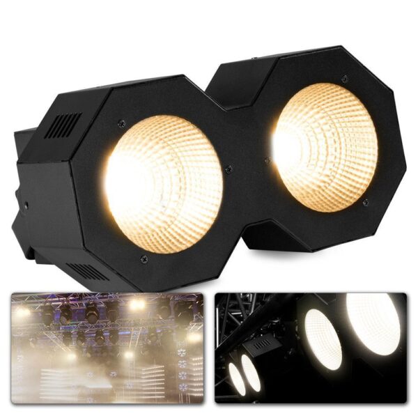 Aanbieding BeamZ SB200 Stage Blinder en Stroboscoop met 2x 50W COB LED (ean 8715693308273)