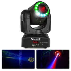 Aanbieding BeamZ Panther 35 Moving Head met LED ring en 35W LED (ean 8715693309324)