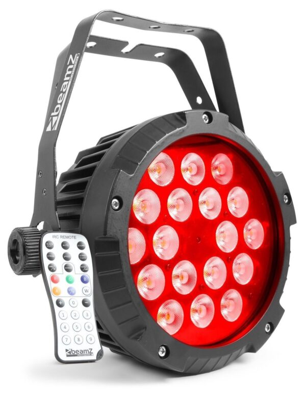 Aanbieding BeamZ BWA418 waterdichte Aluminium LED PAR voor buitengebruik (ean 8715693294934)