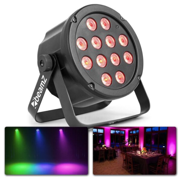 Aanbieding SlimPar35 LED PAR - Krachtige en compacte LED Par van BeamZ (ean 8715693303728)