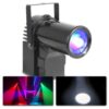 Aanbieding BeamZ PS10W 4-in1 10W DMX puntspot voor o.a. spiegelbollen (ean 8715693288605)