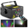 Aanbieding BeamZ Acrux party laser met 4 lasers en gekleurde LED&apos;s (ean 8715693327717)