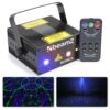 Aanbieding BeamZ Bianca dubbele Laser Disco 330mW RGB Gobo met remote (ean 8715693289305)