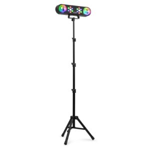 Aanbieding Fuzzix AllStar2 LED discolamp op statief - 2 PAR spots + 2 Jelly balls (ean 8715693334289)