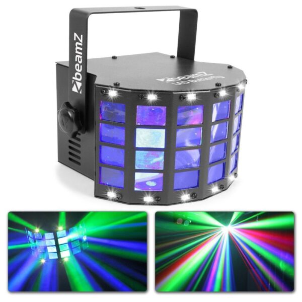 Aanbieding BeamZ LED Butterfly met LED stroboscoop 2-in-1 lichteffect (ean 8715693292480)