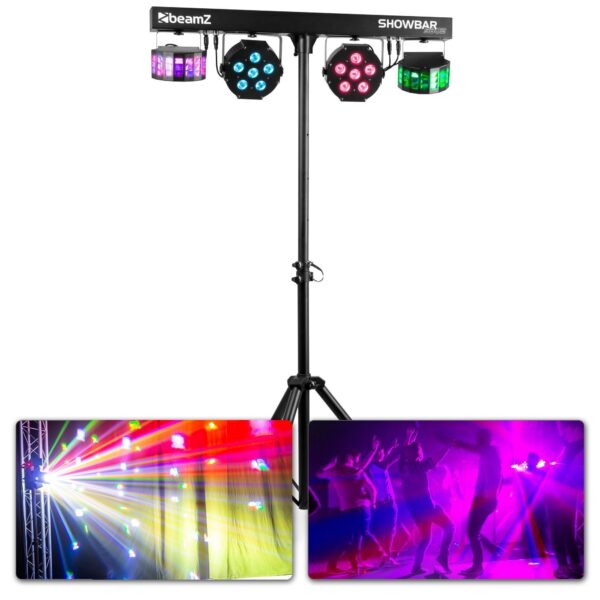 Aanbieding BeamZ SB02 ShowBar lichteffect op accu inclusief statief en tas (ean 8715693314304)