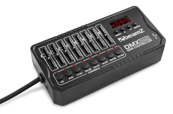 Aanbieding BeamZ 64 kanaals DMX controller mini met accu (ean 8715693258868)