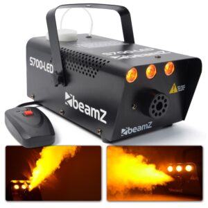 Aanbieding BeamZ S700-LED rookmachine met vlameffect - 700W (ean 8715693265675)