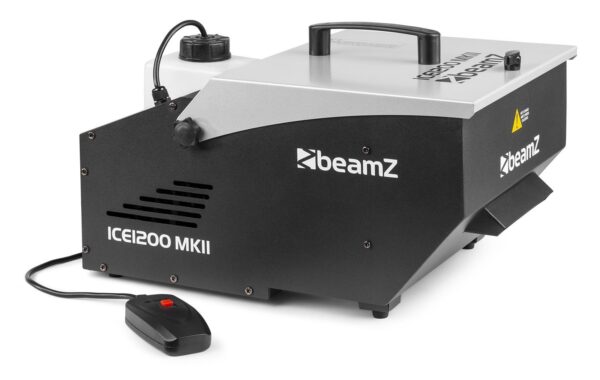 Aanbieding BeamZ ICE1200 MKII low fog rookmachine voor laaghangende rook - 1200W (ean 8715693264036)