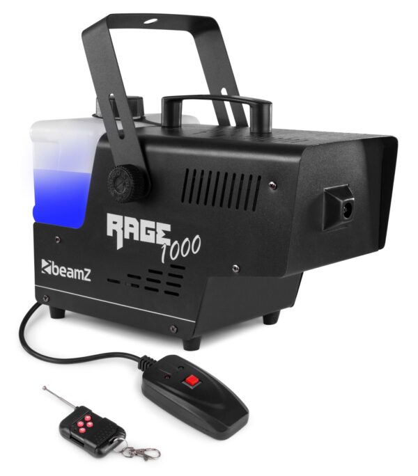 Aanbieding BeamZ RAGE1000 rookmachine met draadloze afstandsbediening (ean 8715693305852)