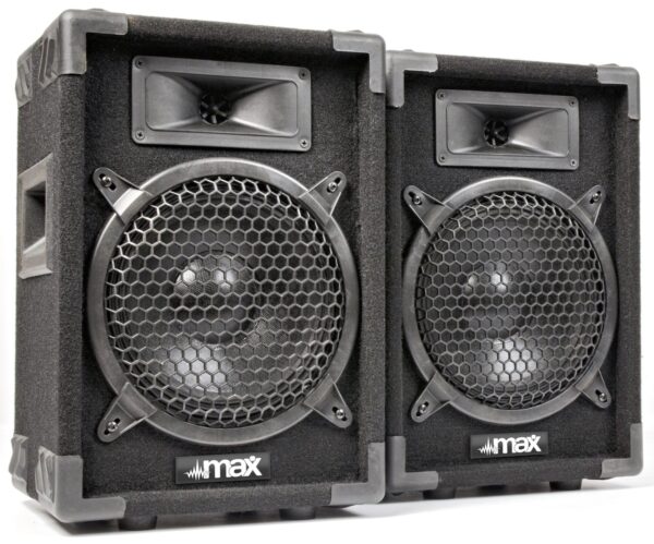 Aanbieding MAX Disco Speakerset MAX8 400W 8" (ean 8715693271850)