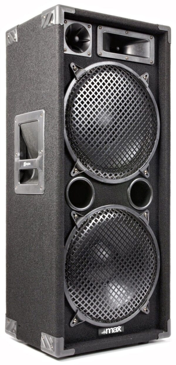 Aanbieding Retourdeal - MAX Disco Speaker MAX212 1400W 2x 12" (ean 8715693271927)