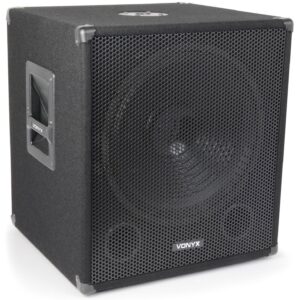 Aanbieding Vonyx SWA15 600 Watt Disco Subwoofer 15 inch (ean 8715693273830)