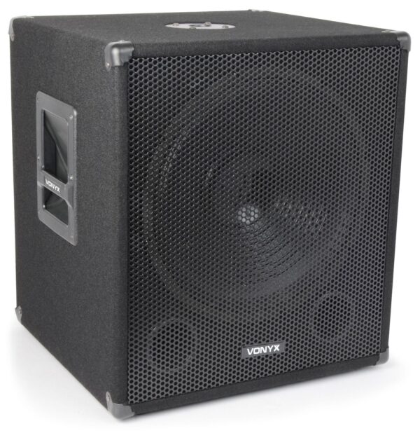 Aanbieding Vonyx SWA15 600 Watt Disco Subwoofer 15 inch (ean 8715693273830)