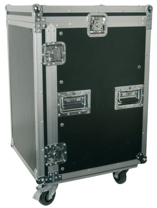 Aanbieding Power Dynamics PD-F12U8 19" Flightcase Rack met zwenkwielen 12HE + 8HE (ean 8715693172348)