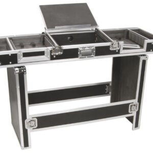 Aanbieding Power Dynamics universele 19" flightcase voor 8U mixer & 2 CD spelers (ean 8715693183443)