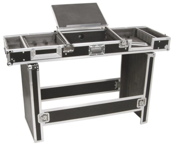 Aanbieding Power Dynamics universele 19" flightcase voor 8U mixer & 2 CD spelers (ean 8715693183443)