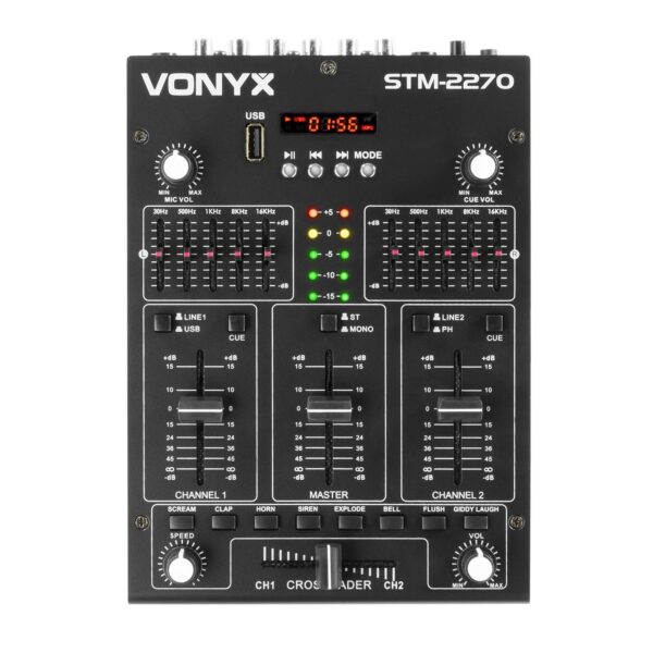 Aanbieding Vonyx STM2270 DJ Mixer met Bluetooth