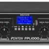 Aanbieding Fenton FPL1000 Digitale versterker 2x 500W met Bluetooth en mp3 speler (ean 8715693303285)