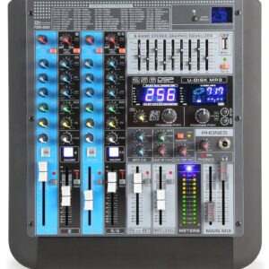 Aanbieding Power Dynamics PDM-S604 professionele 6 kanaals mixer (ean 8715693290820)