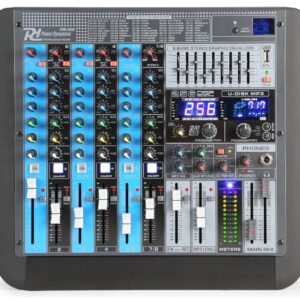 Aanbieding Power Dynamics PDM-S804 professionele 8 kanaals mixer (ean 8715693290837)