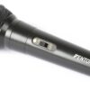 Aanbieding Fenton DM100 zwarte dynamische microfoon voor o.a. karaoke en DJ&apos;s (ean 8715693013818)