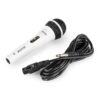 Aanbieding Fenton DM100W witte dynamische microfoon voor o.a. karaoke en DJ&apos;s (ean 8715693319347)