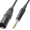 Aanbieding PD Connex XLR Male - 6.3mm Mono jack kabel 3 meter (ean 8715693267914)