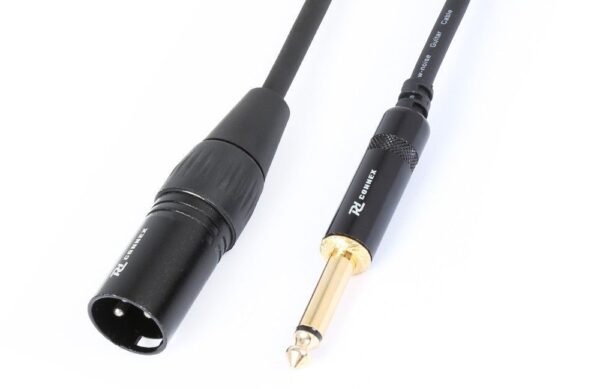 Aanbieding PD Connex XLR Male - 6.3mm Mono jack kabel 15 centimeter (ean 8715693283570)