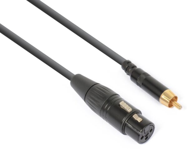 Aanbieding PD Connex Kabel XLR Female - RCA Male 15cm (ean 8715693276305)