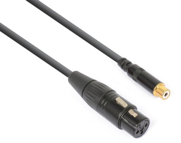 Aanbieding PD Connex Kabel XLR Female - RCA Female 15cm (ean 8715693276312)