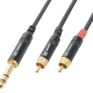 Aanbieding PD Connex Kabel 6.3 Stereo - 2 RCA Male 1.5m (ean 8715693268027)