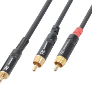 Aanbieding PD Connex Kabel 3.5 Stereo - 2xRCA Male 1.5m (ean 8715693268041)