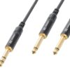 Aanbieding PD Connex Kabel 6.3 Stereo - 2x6.3 Mono 3m (ean 8715693268089)