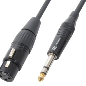 Aanbieding PD Connex XLR Female - 6.3mm Stereo jack kabel 1.5 meter (ean 8715693268218)