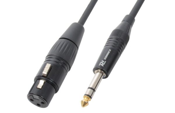 Aanbieding PD Connex XLR Female - 6.3mm Stereo jack kabel 1.5 meter (ean 8715693268218)