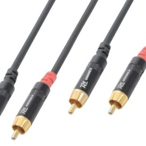 Aanbieding PD Connex RCA Kabel 2x RCA Male - 2x RCA Male 1.5m (ean 8715693268232)