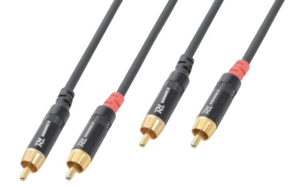 Aanbieding PD Connex RCA Kabel 2x RCA Male - 2x RCA Male 1.5m (ean 8715693268232)