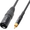 Aanbieding PD Connex Kabel XLR Male - RCA Male 3.0m (ean 8715693268287)