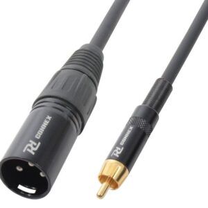 Aanbieding PD Connex Kabel XLR Male - RCA Male 8.0m (ean 8715693268294)