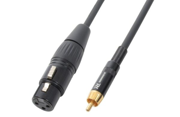 Aanbieding PD Connex Kabel XLR Female - RCA Male 3.0m (ean 8715693268317)