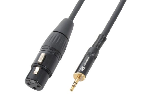 Aanbieding PD Connex 3.5mm mini jack Stereo - XLR Female kabel 0.5 meter (ean 8715693268331)