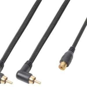 Aanbieding PD Connex Kabel 2x RCA Male - 1x RCA Female 30cm (ean 8715693268355)